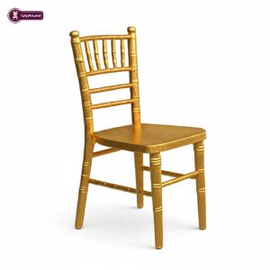 تجهیزات تالار رویا | صندلی شیواری طلایی