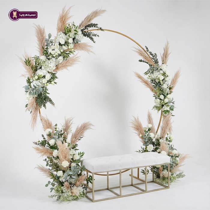 جایگاه عروس و داماد طرح دایره | تجهیزات تالار رویا